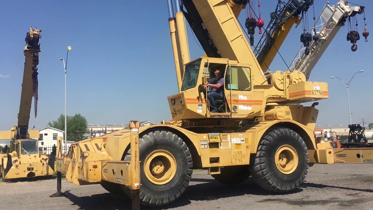 1998 Grove RT750 for sale by Machinery Monsters Corp