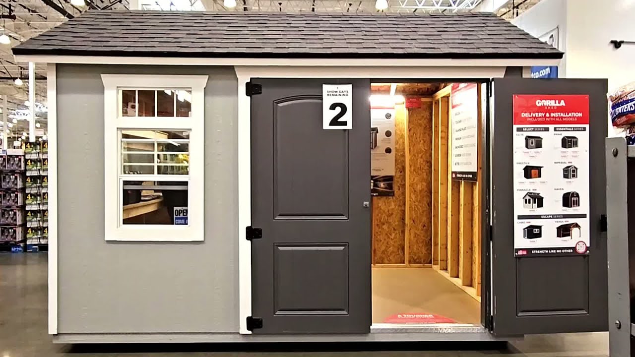 GORILLA SHED ELITE 12FT x 10FT Shop with us at Costco!!!