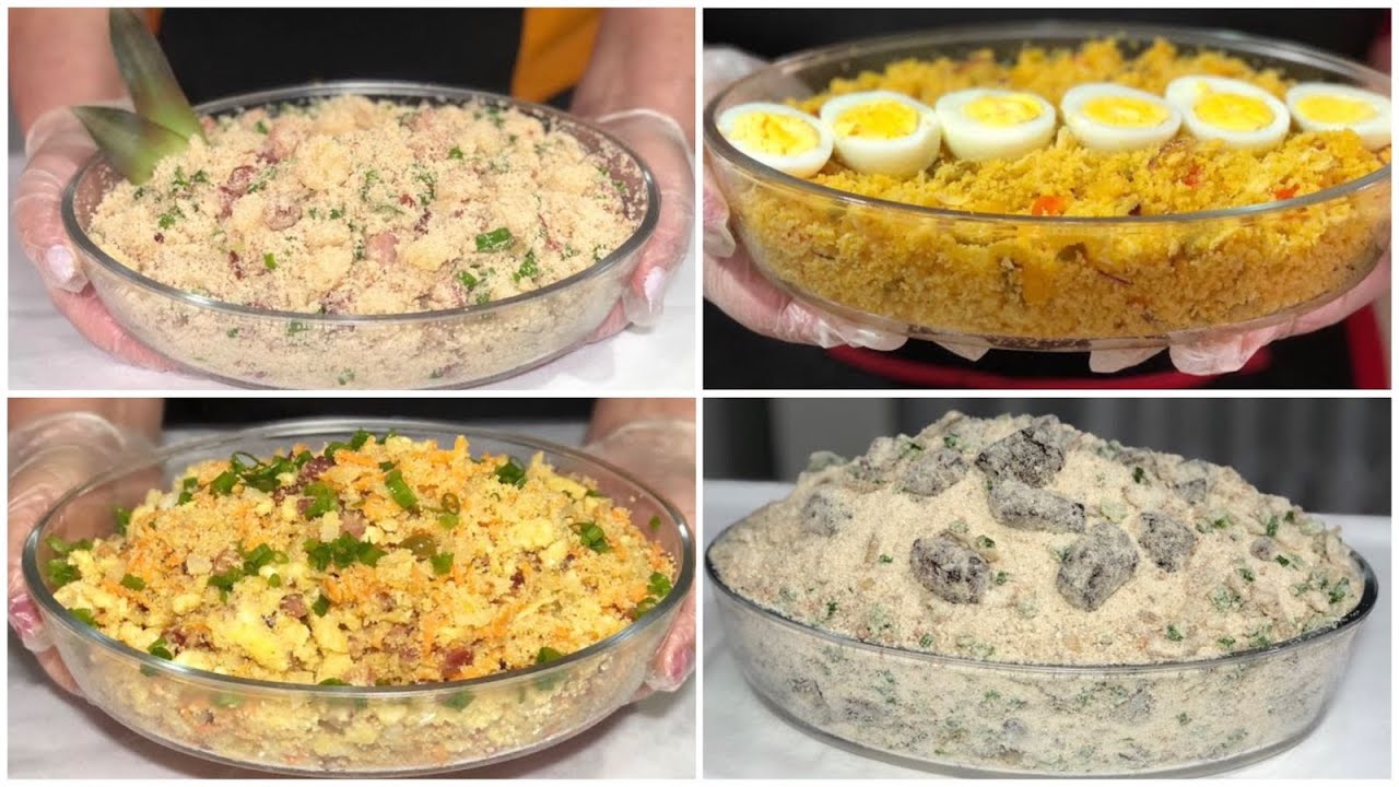 04 RECEITAS DE FAROFAS DE RESTAURANTE DELICIOSAS