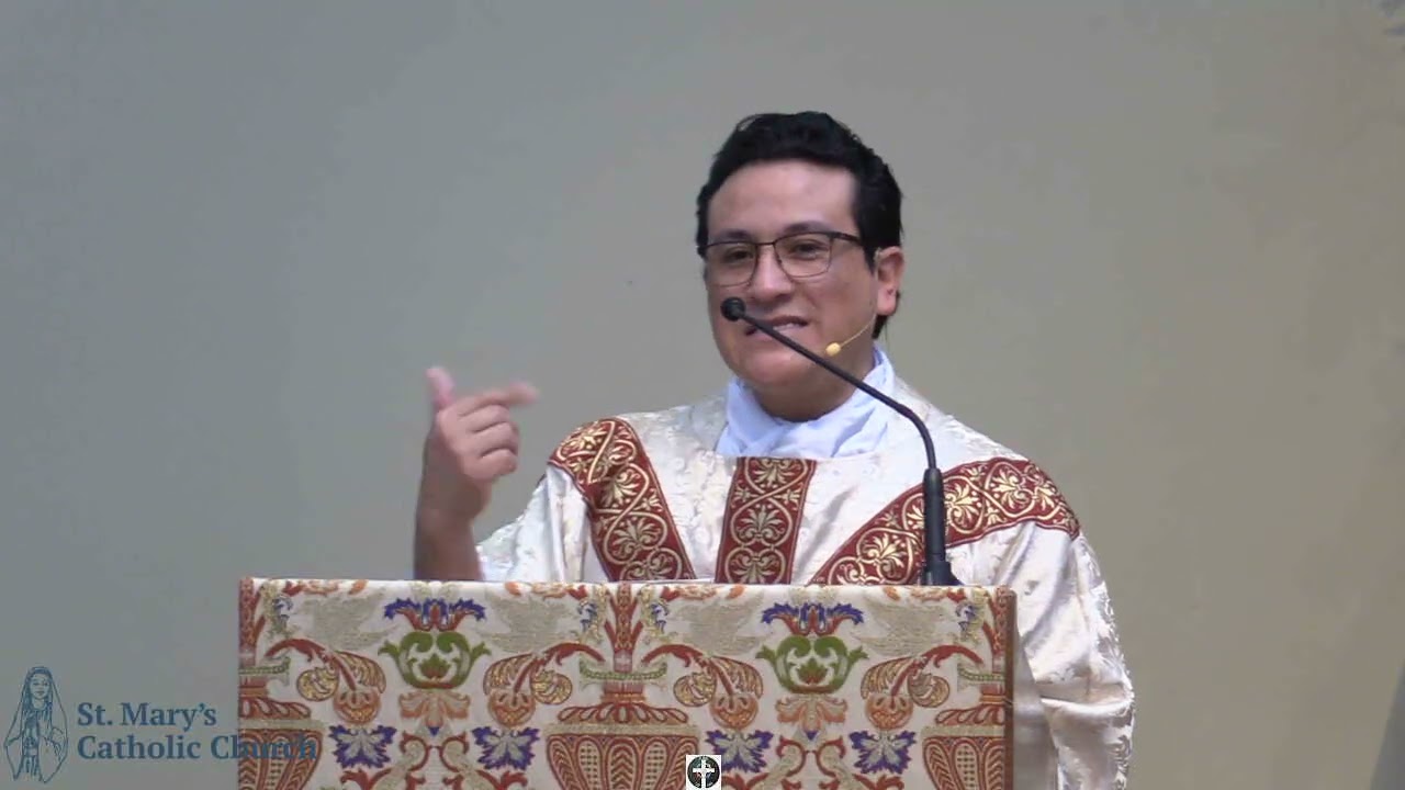 Homily from 10 30am Mass, January 4th, 2026 at St  Mary's Catholic Church, Jackson, TN