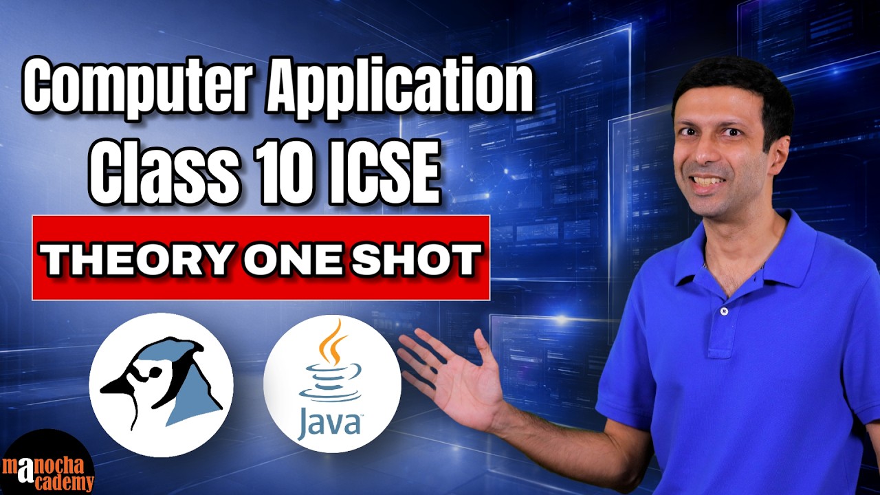 Computer Application Class 10 ICSE One Shot