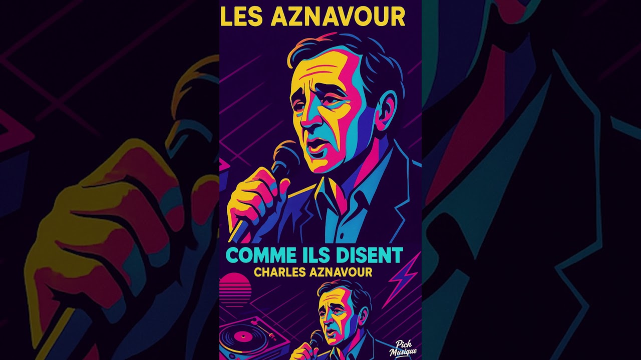 Charles Aznavour  Comme ils Disent  Version Synth Pop