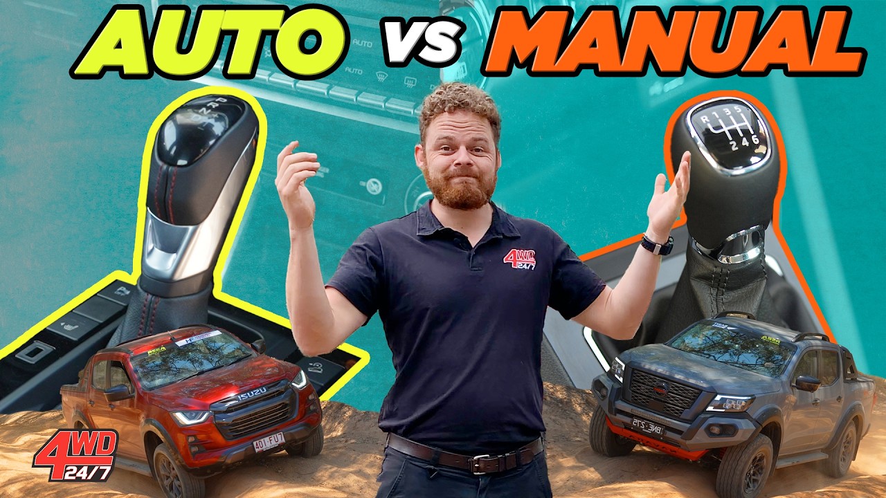 Auto vs. Manual Transmissions - which is better for 4WDing & Towing! Experts have their say