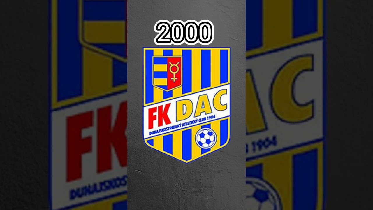 Historical logos DAC Dunajsk&aacute; Streda