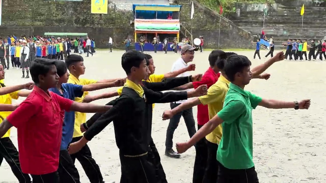 Pakyong, Sikkim, India getting ready for Independence Day Parade 2024