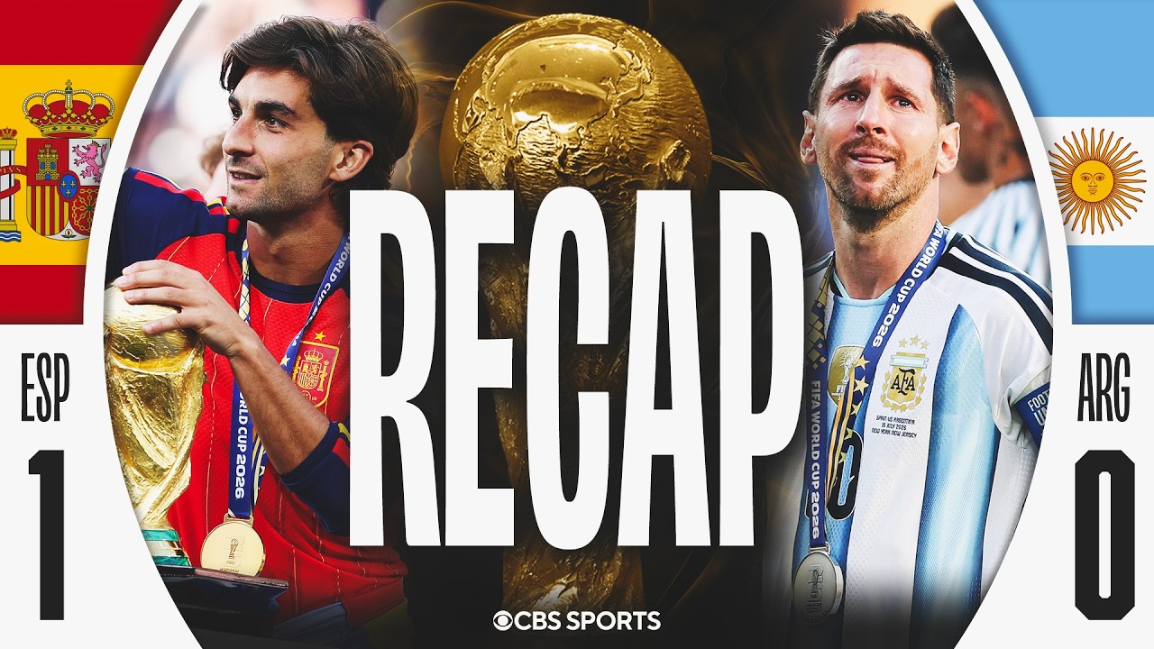 Spain takes down Argentina to win 2026 FIFA World Cup | Is this Lionel Messi's final World Cup game?