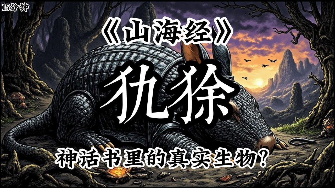 山海經裏竟然有《犰狳》爲何它一出現就會引發災禍？