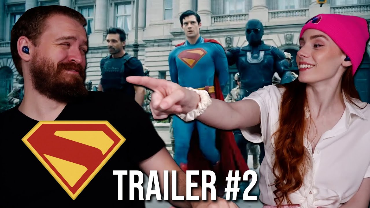 JAMES GUNN KEEPS MAKING ME CRY | Superman Trailer #2 Reaction!