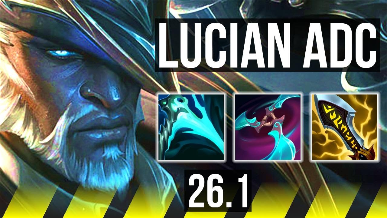 LUCIAN & Morgana vs JHIN & Janna (ADC) | 69K damage | NA Grandmaster | 26.1
