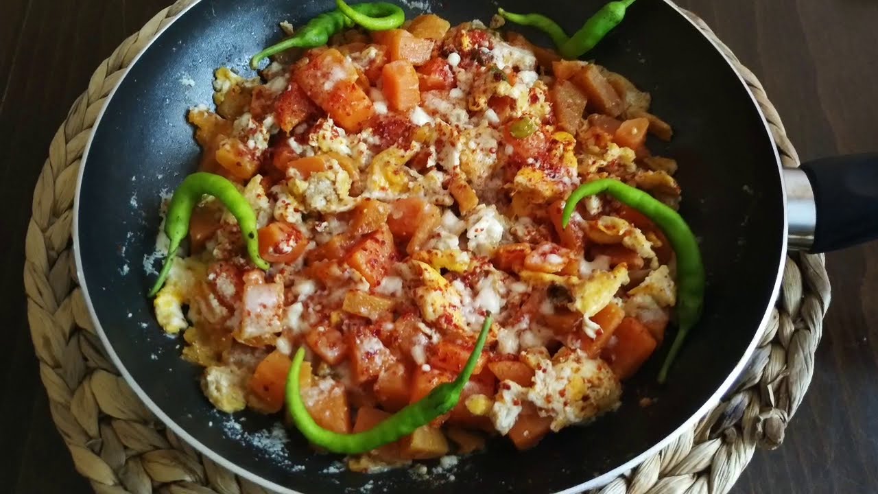 TATLI PATATES PARMESANLI KAHVALTI TARİFİ👍 HAŞLAMA TEKNİĞİYLE YAPILIŞI ☑️