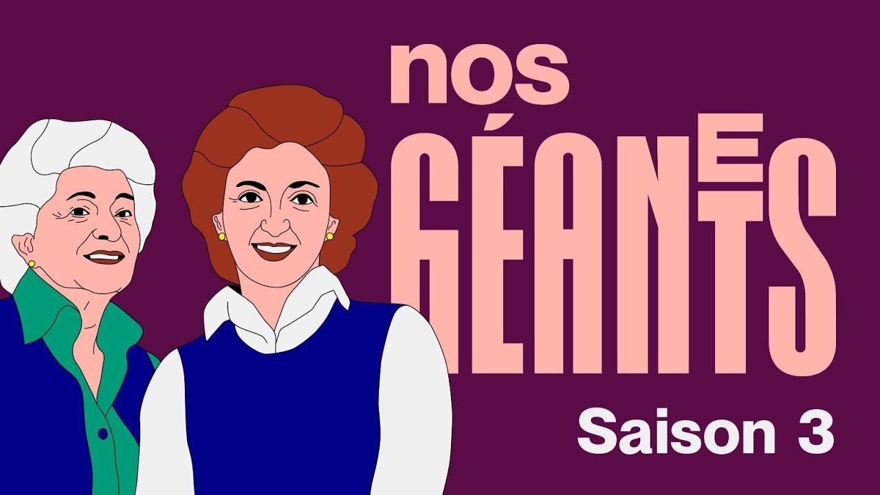 Nos géants saison 3: Yvette Brind'Amour et Mercedes Palomino par Sophie Lorain