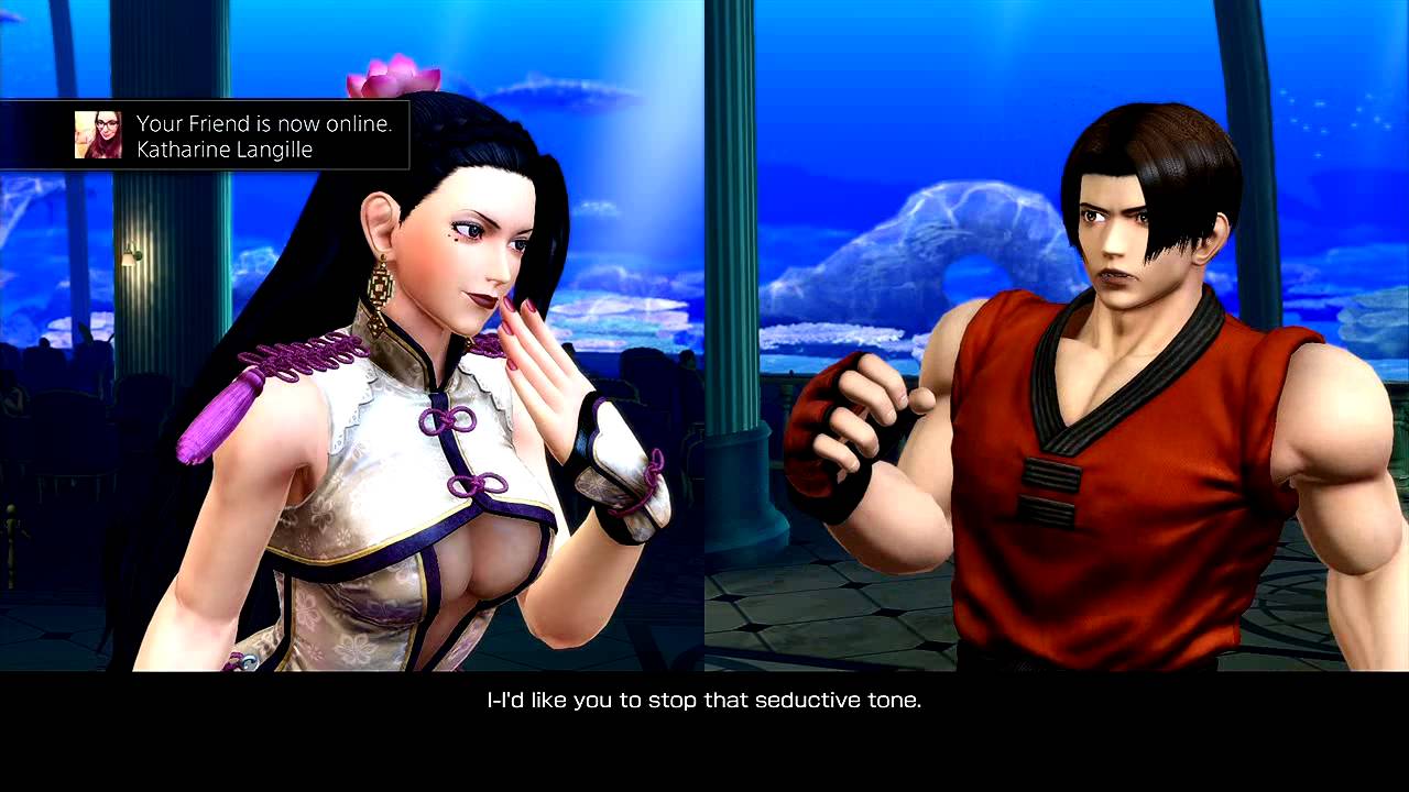 The King of Fighters XIV (PlayStation 4) Story as Kim Team