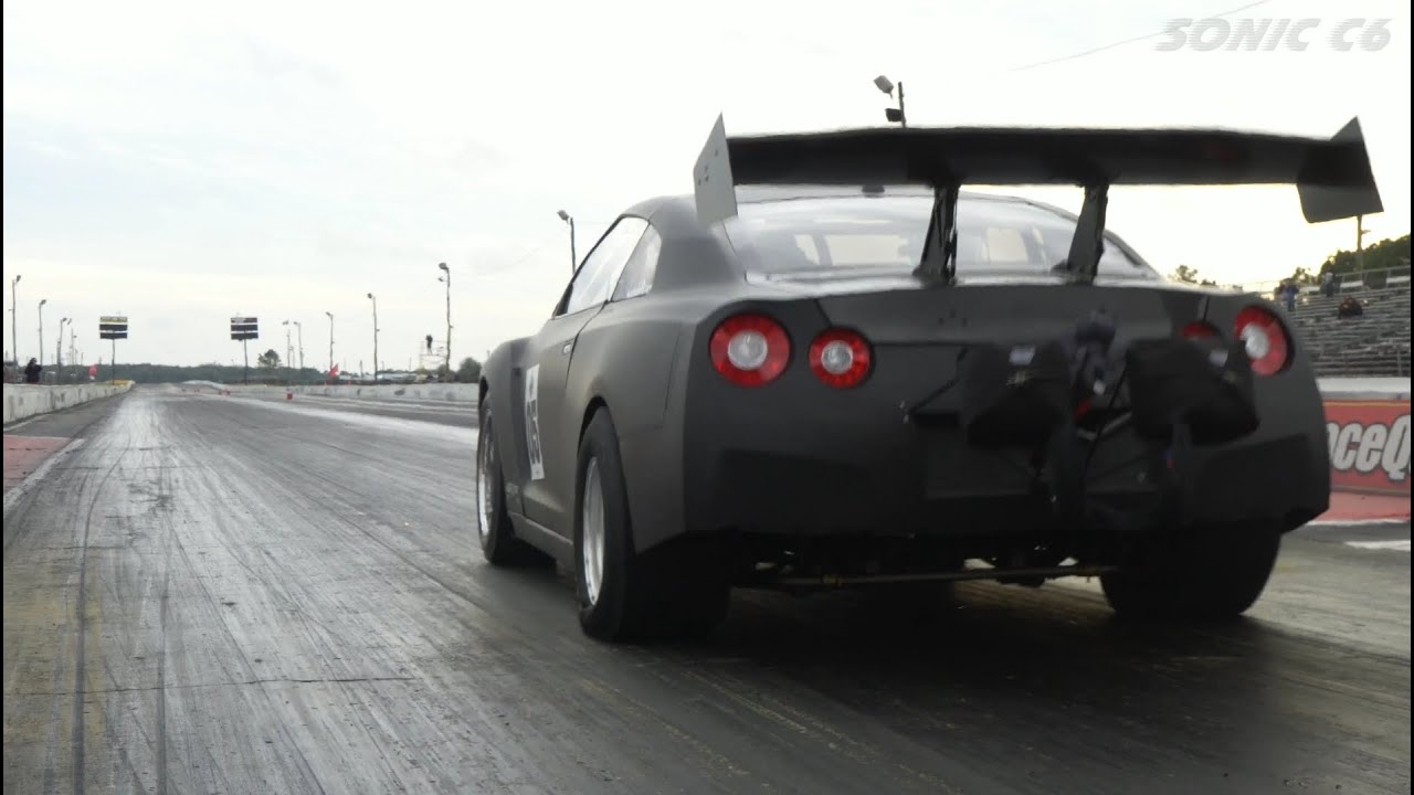 6 SECOND R35 GTR! "Laser George" Dodworth's T1Race GTR goes 6.94!!!