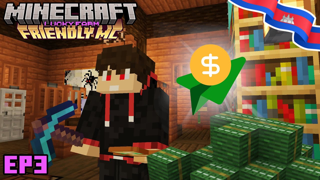 ចែកអំណាយក្នុង Lucky Farm - FriendlyMC LuckyFarm - EP 03 | Sengg Live