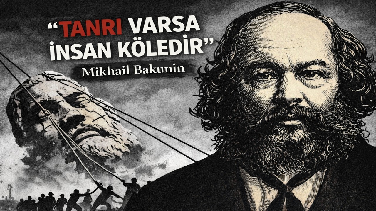 Tanrı Varsa İnsan Köledir, İnsan Özgürse Tanrı Yoktur - Mikhail Bakunin