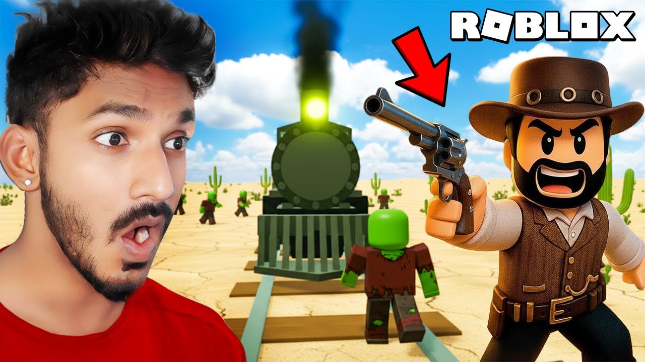 Train VS Zombies survival in Roblox (தமிழ்)