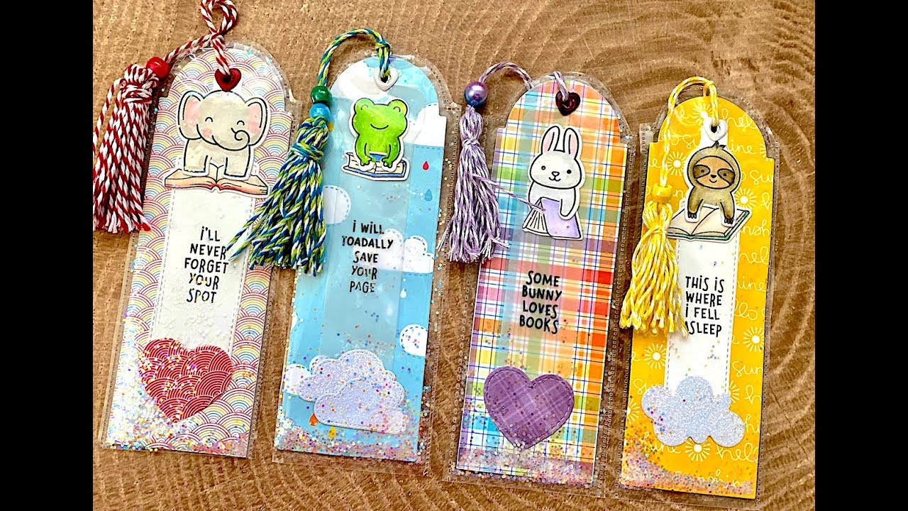 Custom Bookmarks with Tassels! | Lawn Fawn