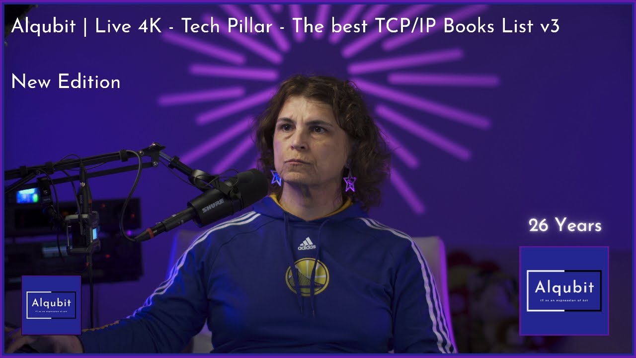 Alqubit | Live 4K - Tech Pillar - The best TCP/IP Books List v3