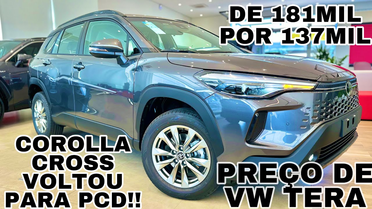 NOVO TOYOTA COROLLA CROSS XR 2026 EM DETALHES | PCD | PREÇO DE REVISÃO | AGORA PRA PCD NOVAMENTE!!