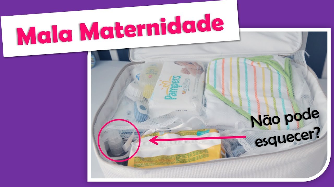 COMO ARRUMAR A MALA DA MATERNIDADE (VER&Atilde;O) | Boa Gravidez
