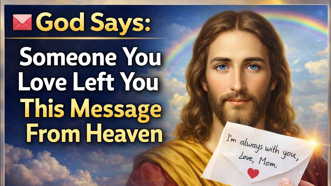 🚨💌 God Says: Someone You Love Left You This Message From Heaven 🙏 | God Message Today message New 📢