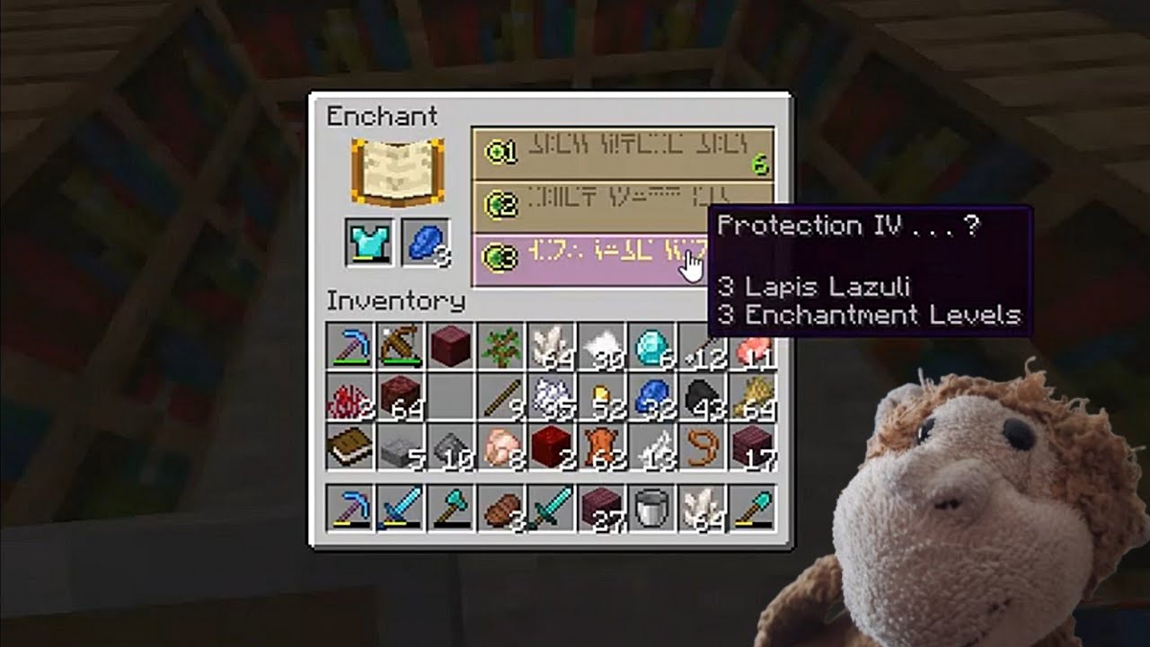 Enchanting on my server: Donjay SMP | Minecraft