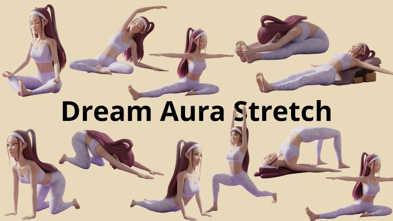 Dream Aura Stretch | Gentle Morning Yoga Flow with Mira | Wake Up Calm & Glowing
