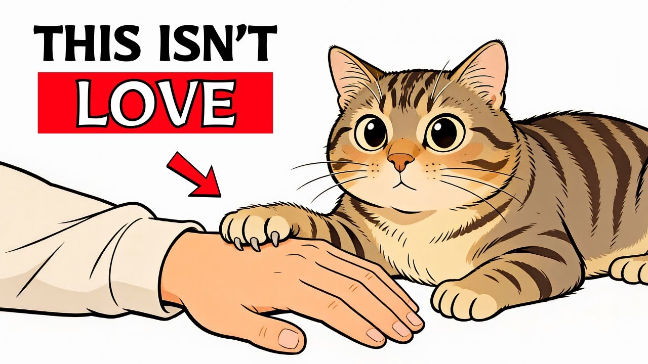 If Your Cat Puts Their Paw on You, They're Trying To Tell You This…