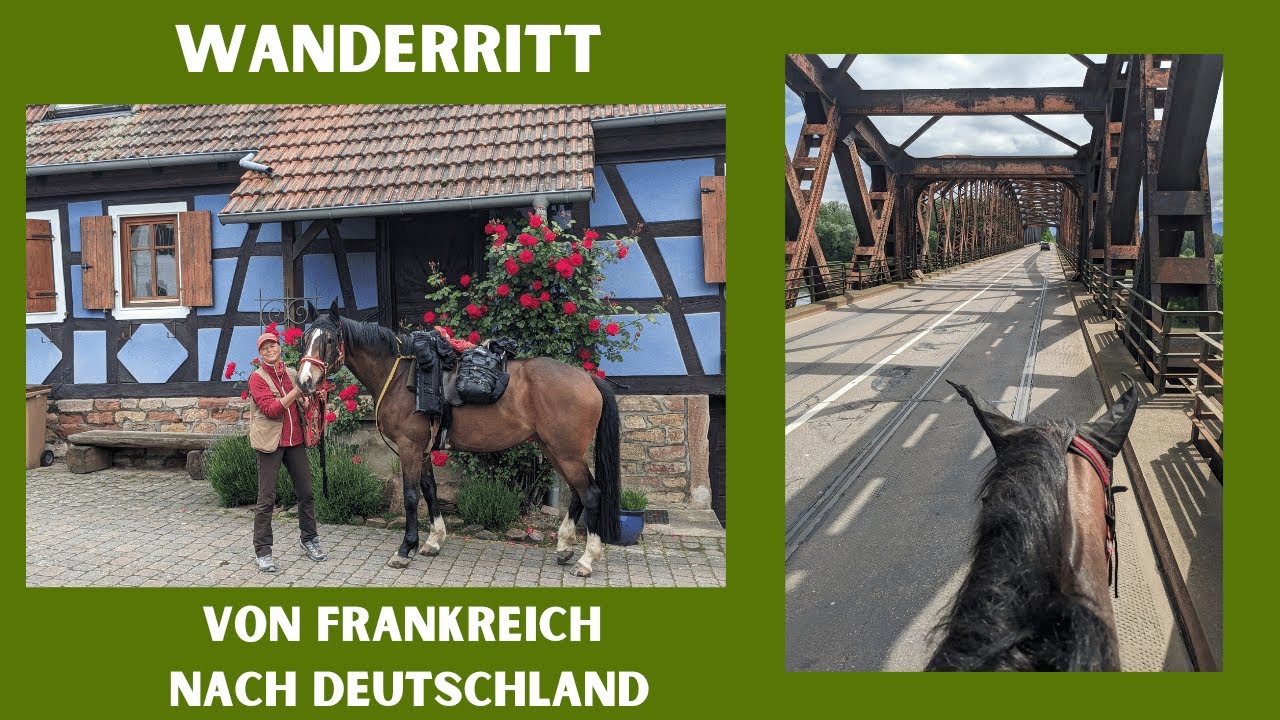 Wanderritt von Frankreich zurück Deutschland Schwarzwald/Vogesen Teil 5