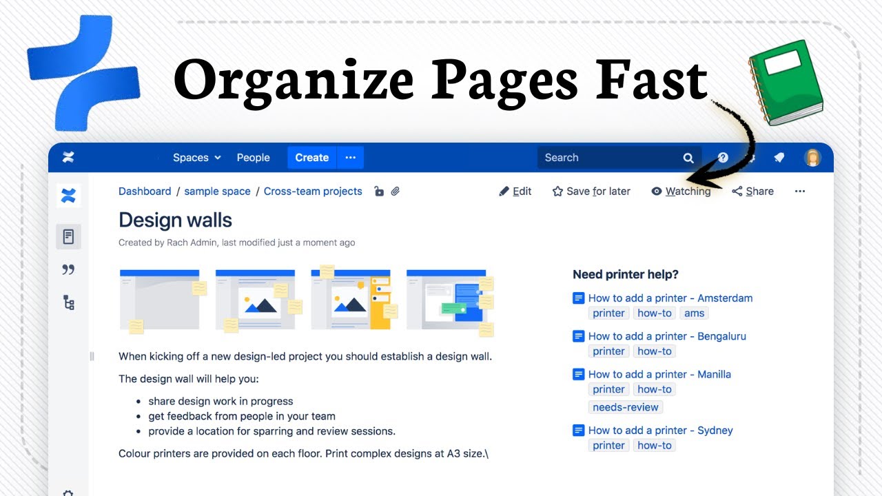 How to use Confluence labels (for better organization)