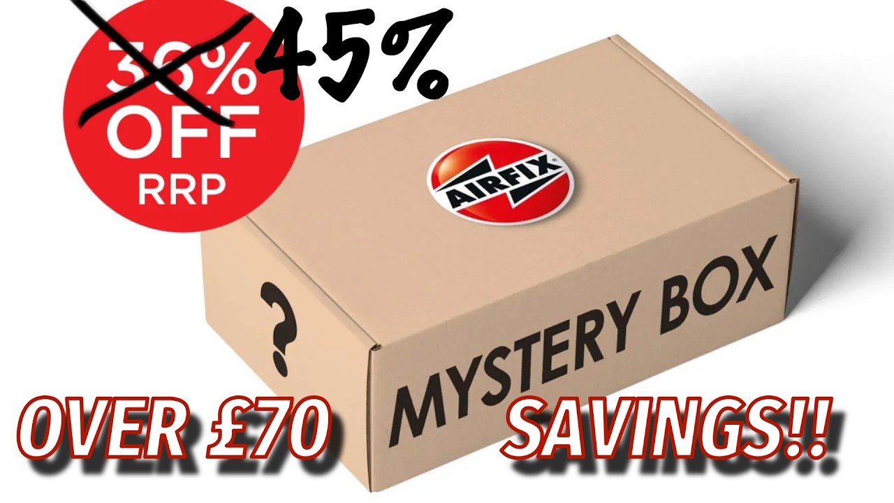 5 Surprising Model Aircraft in this Airfix MYSTERY Box!!