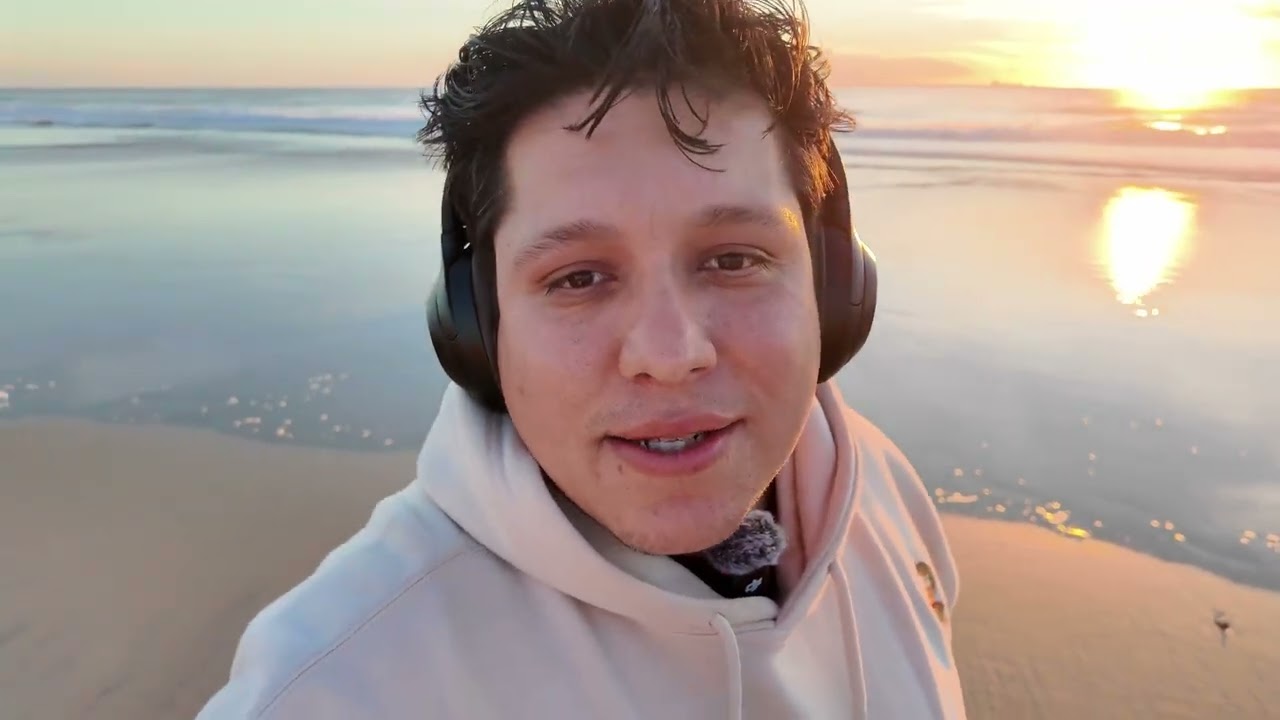 Probando la osmo en la playa