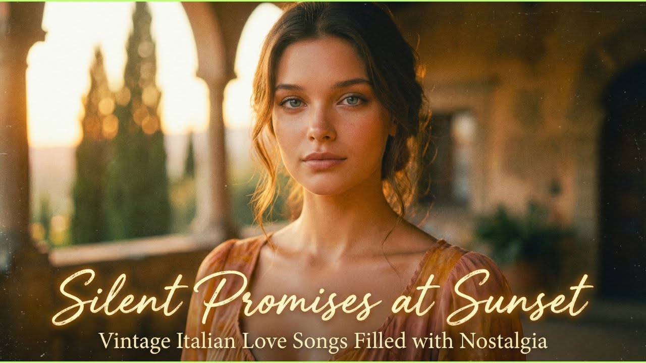 Silent Promises at Sunset | Vintage Italian Love Songs Filled with Nostalgia