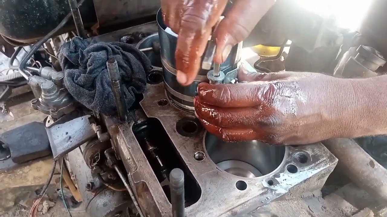 How to repair  Massey tractor 260 Engine Ring saleep Change Complete video🚜Arg tractor 🚜