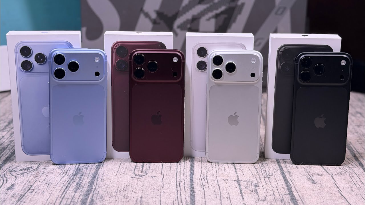 iPhone 18 Pro Max &mdash; Распаковка всех новых цветов / Чехлы и аксессуары