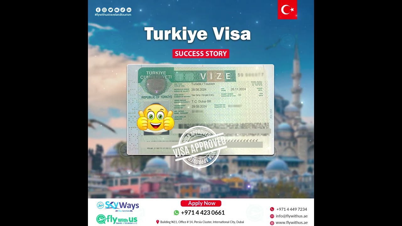 Turkey Tourist Visa |  #skywaysvisaservices