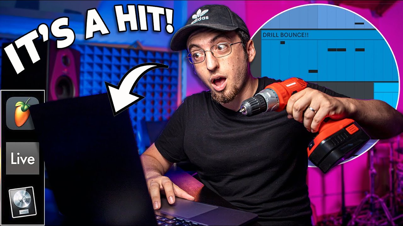 I MADE THE MOST INSANE DRILL BEAT!! *its a hit* | How To Make UK Drill Beats in FL Studio, Ableton