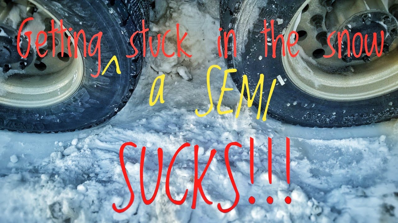 041 | Getting a semi stuck in snow & ice
