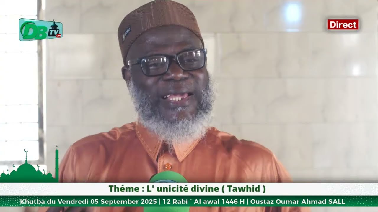⭕Khutba | l’unicité d’Allah | Oustaz Oumar ahmad SALL | 05-09-2025