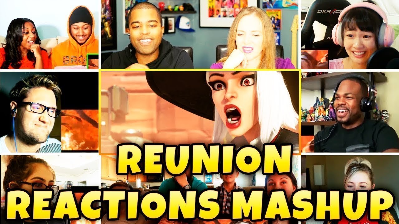 Overwatch Animated Short Reunion   Reactions Mashup