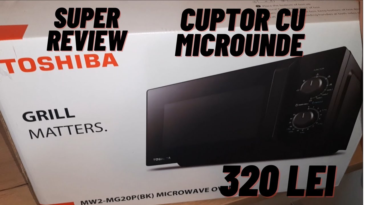 🔴REVIEW CUPTOR CU MICROUNDE TOSHIBA