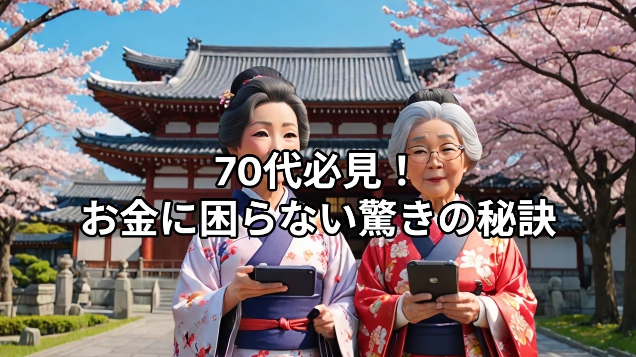 【お金の使い方】70代で詰む人・笑う人の決定的な違い