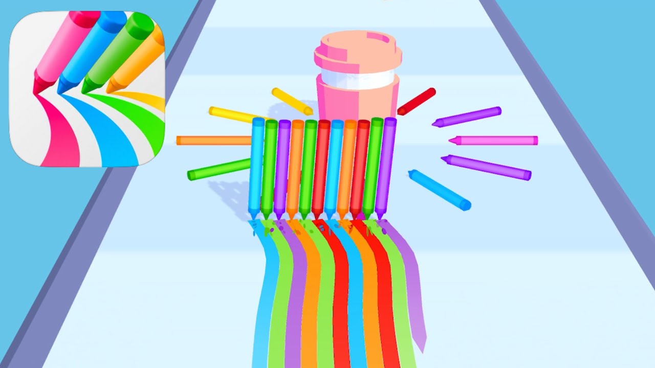 Pencil Rush 3D - All Levels Gameplay Android, iOS