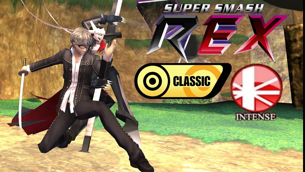 Super Smash REX Gameplay - Classic Mode with Yu Narukami (Intense)