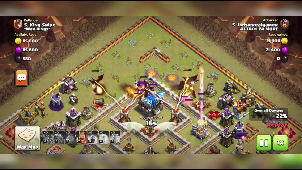 CoC - Defence Against Drags (10)/Balloons(8) - TH11
