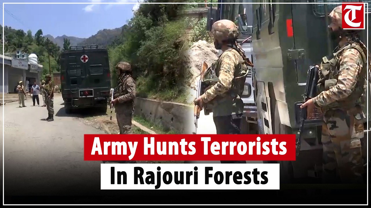 Army Surrounds 3 Terrorists Hiding In Rajouri Forests, Massive Search Operation Underway