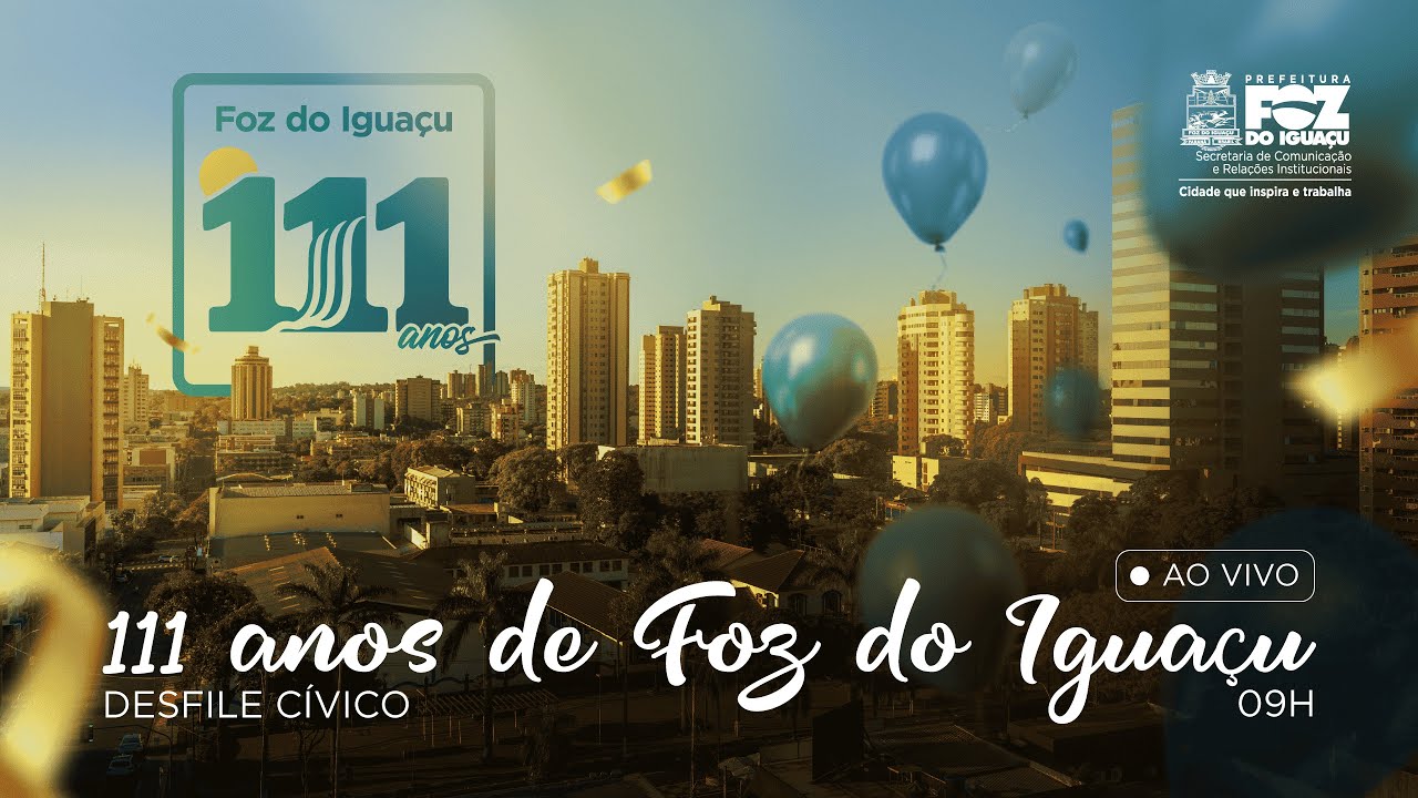Desfile de aniversário de 111 anos - Foz do Iguaçu