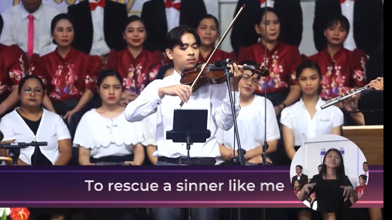 To Rescue A Sinner Like Me (Violin Solo) MJ Taclob with Heralds of The Ages Orchestra [LIVE]