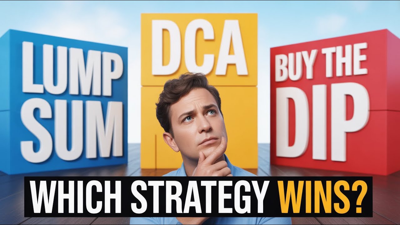 Dollar Cost Average Vs. Lump-sum Vs. Buy the Dip I Best ETF Investment Strategy for Beginners