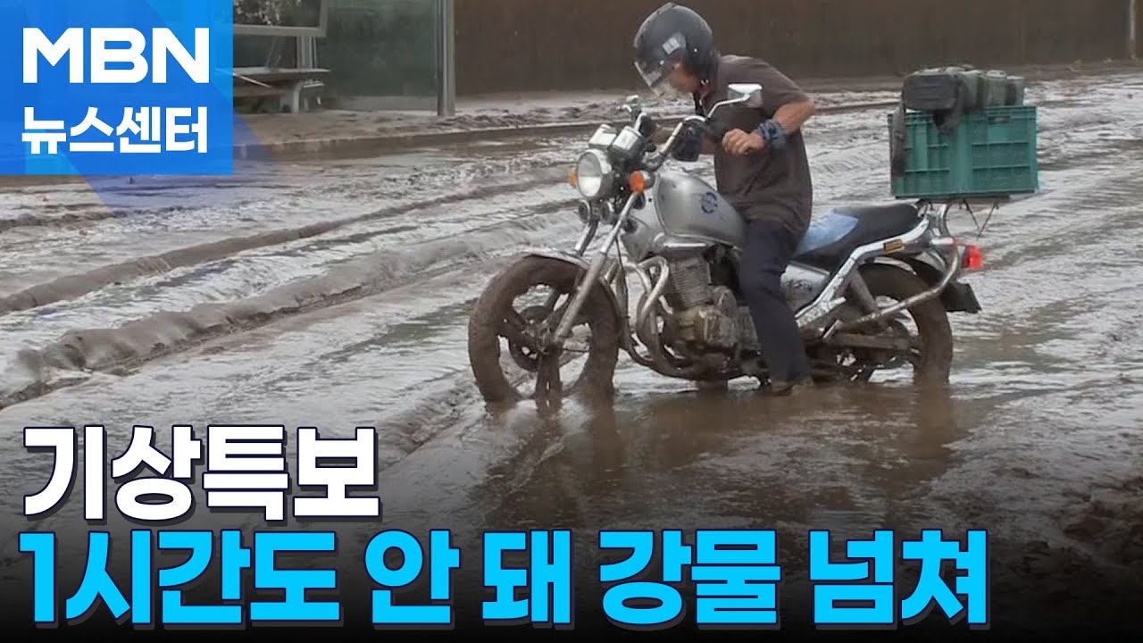 한 시간도 안 돼 다리 집어삼켜…가평 대보리 마을 쑥대밭 [MBN 뉴스센터]